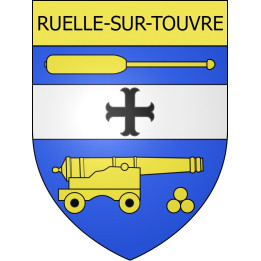 Ruelle-sur-Touvre 16 ville Stickers blason autocollant adhésif