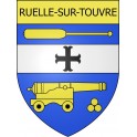 Stickers coat of arms Ruelle-sur-Touvre adhesive sticker