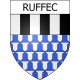 Ruffec Sticker wappen, gelsenkirchen, augsburg, klebender aufkleber