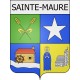 sainte-maure 10  ville Stickers blason autocollant adhésif