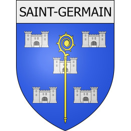 saint-germain 10  ville Stickers blason autocollant adhésif