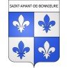 Stickers coat of arms Saint-Amant-de-Bonnieure adhesive sticker