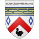 saint-léger-près-troyes 10  ville Stickers blason autocollant adhésif