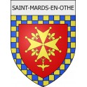 saint-mards-en-othe 10  ville Stickers blason autocollant adhésif