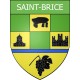 Saint-Brice 16 ville Stickers blason autocollant adhésif
