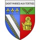 saint-parres-aux-tertres 10  ville Stickers blason autocollant adhésif