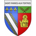 saint-parres-aux-tertres 10  ville Stickers blason autocollant adhésif