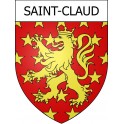 Saint-Claud 16 ville Stickers blason autocollant adhésif