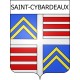 Stickers coat of arms Saint-Cybardeaux adhesive sticker
