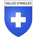 Saint-Laurent-de-Céris 16 ville Stickers blason autocollant adhésif