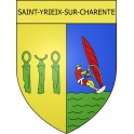 Pegatinas escudo de armas de Saint-Yrieix-sur-Charente adhesivo de la etiqueta engomada
