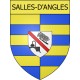 Salles-d'Angles Sticker wappen, gelsenkirchen, augsburg, klebender aufkleber