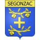 Segonzac Sticker wappen, gelsenkirchen, augsburg, klebender aufkleber