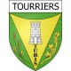 Tourriers 16 ville Stickers blason autocollant adhésif