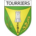 Adesivi stemma Tourriers adesivo