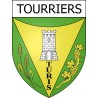Adesivi stemma Tourriers adesivo