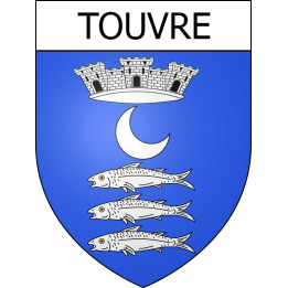Touvre Sticker wappen, gelsenkirchen, augsburg, klebender aufkleber