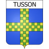 Stickers coat of arms Tusson adhesive sticker