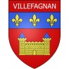 Villefagnan 16 ville Stickers blason autocollant adhésif