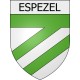 Espezel 11 ville Stickers blason autocollant adhésif