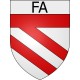 Belcaire Sticker wappen, gelsenkirchen, augsburg, klebender aufkleber