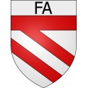 Fa 11 ville Stickers blason autocollant adhésif