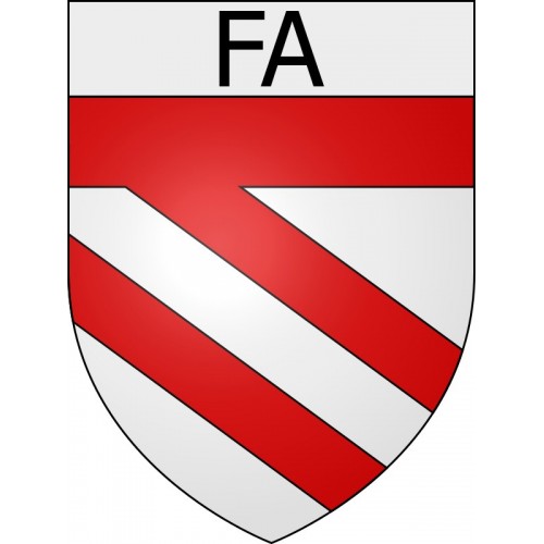 Fa 11 ville Stickers blason autocollant adhésif