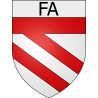 Stickers coat of arms Baraigne adhesive sticker