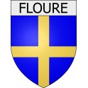 Floure 11 ville Stickers blason autocollant adhésif