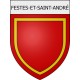 Adesivi stemma Belcaire adesivo