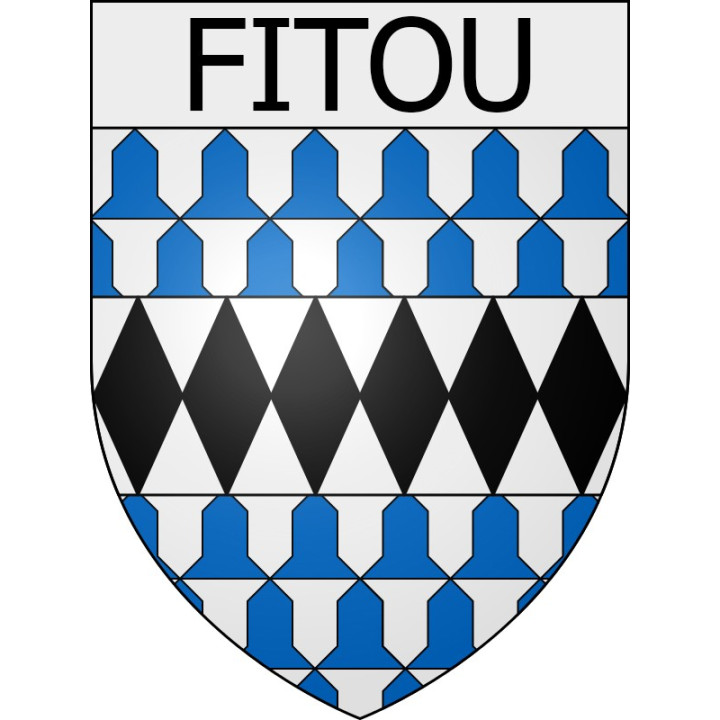 Stickers coat of arms Baraigne adhesive sticker