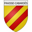 Fraisse-Cabardès 11 ville Stickers blason autocollant adhésif