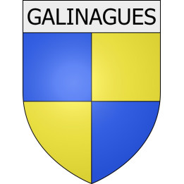 Stickers coat of arms Baraigne adhesive sticker