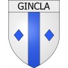 Adesivi stemma Belcaire adesivo
