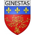 Ginestas 11 ville Stickers blason autocollant adhésif