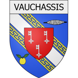vauchassis 10  ville Stickers blason autocollant adhésif