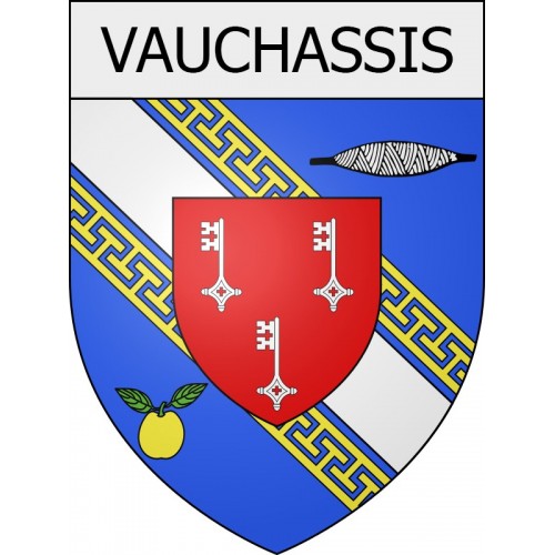 Stickers coat of arms Siguer adhesive sticker
