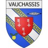 vauchassis 10  ville Stickers blason autocollant adhésif