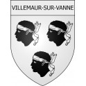 villemaur-sur-vanne 10  ville Stickers blason autocollant adhésif