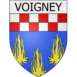 voigney 10  ville Stickers blason autocollant adhésif