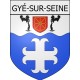 gyé-sur-seine 10  ville Stickers blason autocollant adhésif
