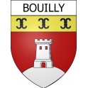 bouilly 10  ville Stickers blason autocollant adhésif