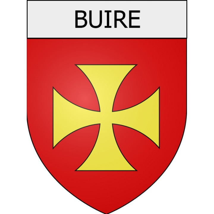 Stickers coat of arms Braine adhesive sticker