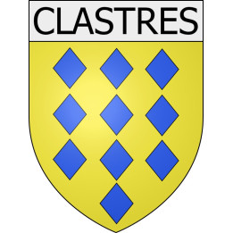Stickers coat of arms Braine adhesive sticker