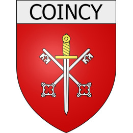 Stickers coat of arms Braine adhesive sticker