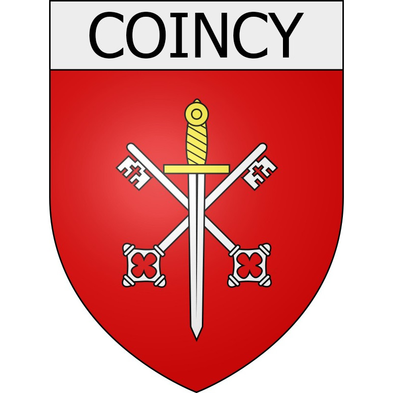 Stickers coat of arms Braine adhesive sticker
