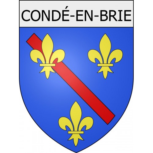 Pegatinas escudo de armas de Braine adhesivo de la etiqueta engomada