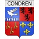 condren 02 ville Stickers blason autocollant adhésif