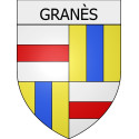 Escales Sticker wappen, gelsenkirchen, augsburg, klebender aufkleber