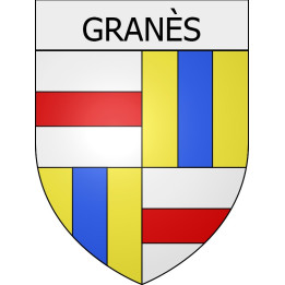 Pegatinas escudo de armas de Escales adhesivo de la etiqueta engomada